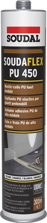 Mastic colle polyuréthane maconnerie Soudaflex PU 450gris300ml